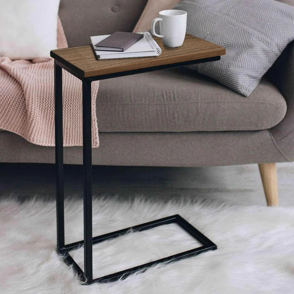 Wooden C Table And Side Table by Bright House Bright House