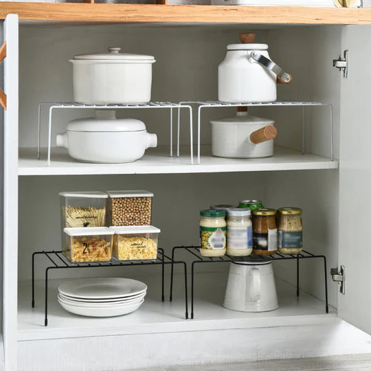 Inside Cabinet Shelf Space Saver by Bright House