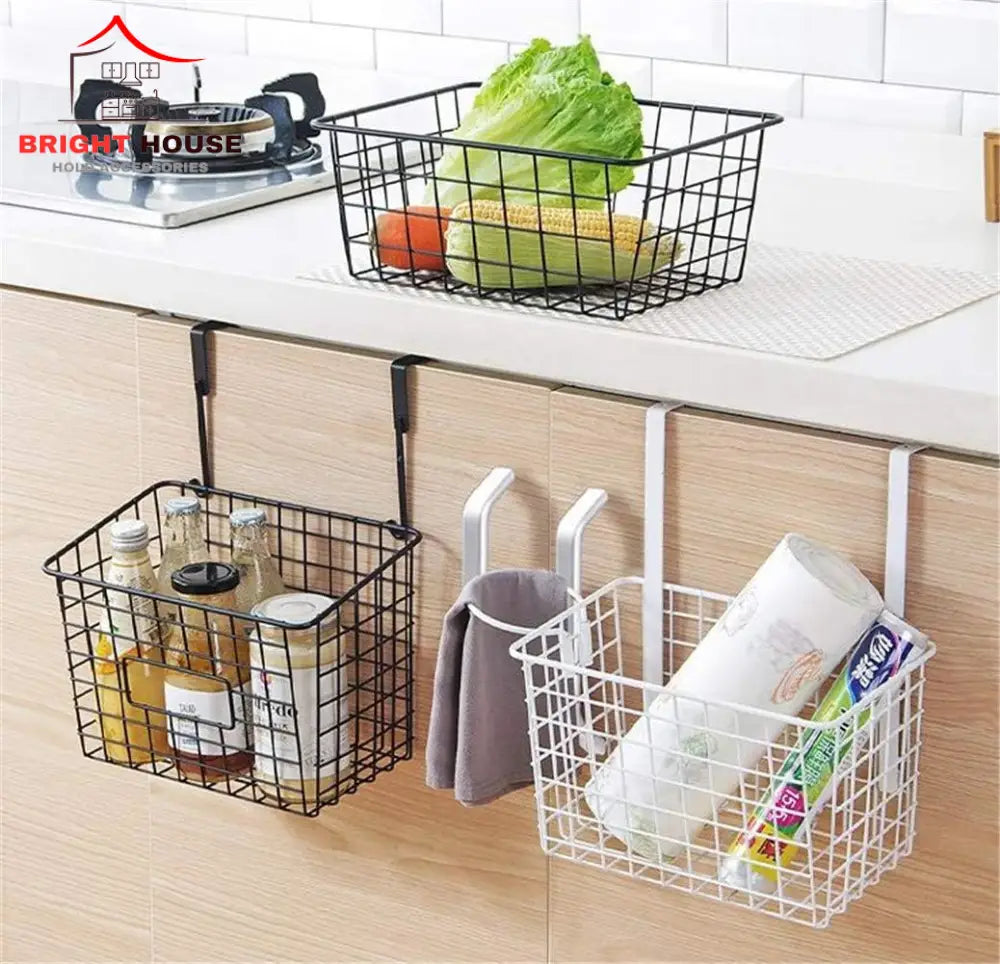 Metal Cabinet Storage Basket For Kitchens