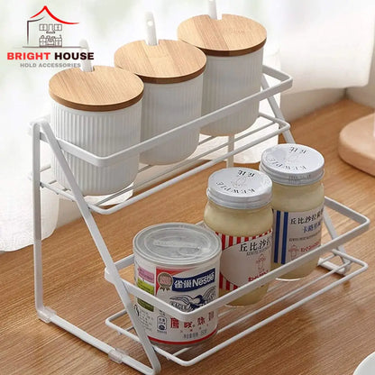 Spice Rack Condiment Storage