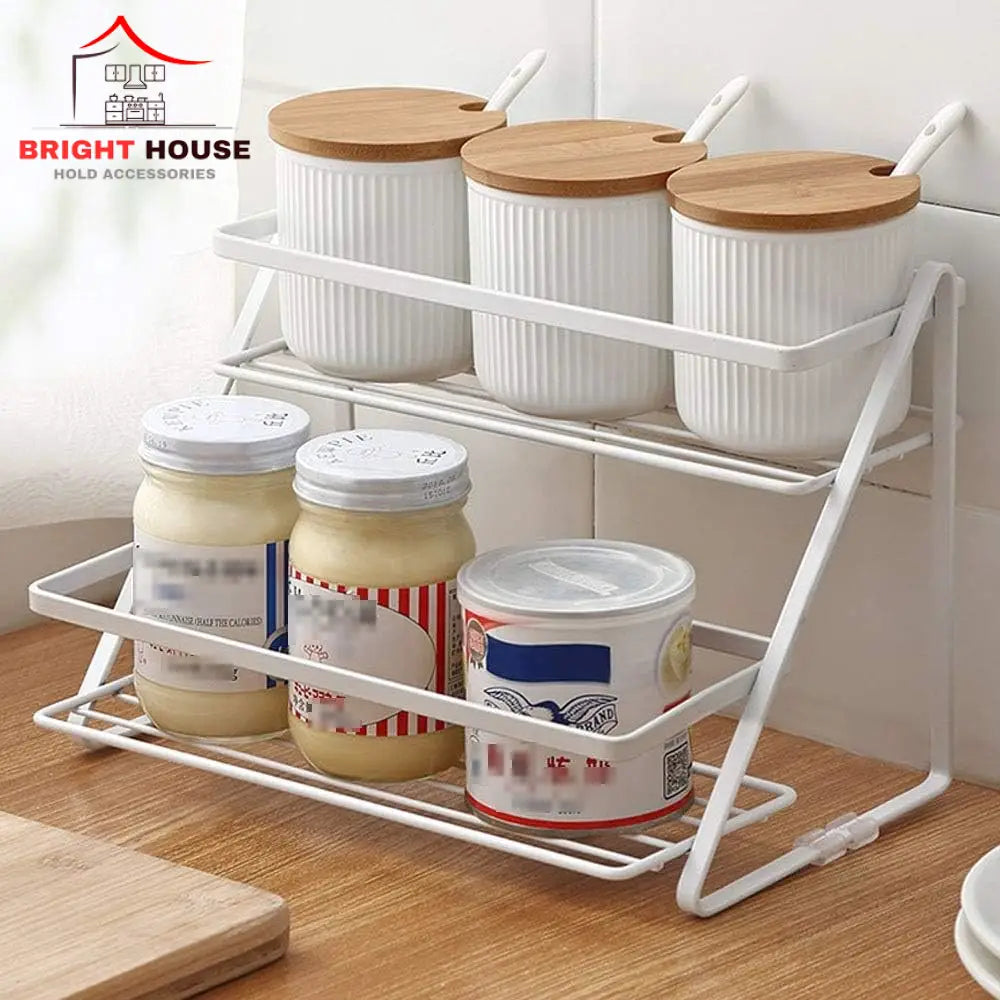 Spice Rack Condiment Storage